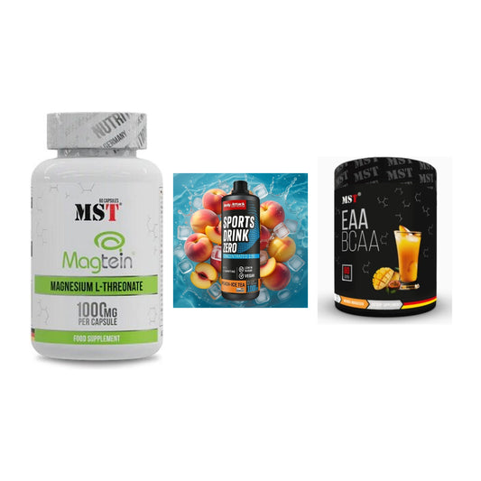 Ausdauer-Set: MST Magnesium + Body Attack + MST EAA & BCAA – alle enthaltenen Artikel