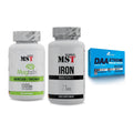 Ausdauer-Set: MST Magnesium + MST Iron Bisglyc + Olimp DAA Xtreme – alle enthaltenen Artikel