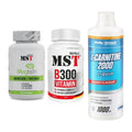 Ausdauer-Set: MST Magnesium + MST B300 B-Compl + Body Attack – alle enthaltenen Artikel