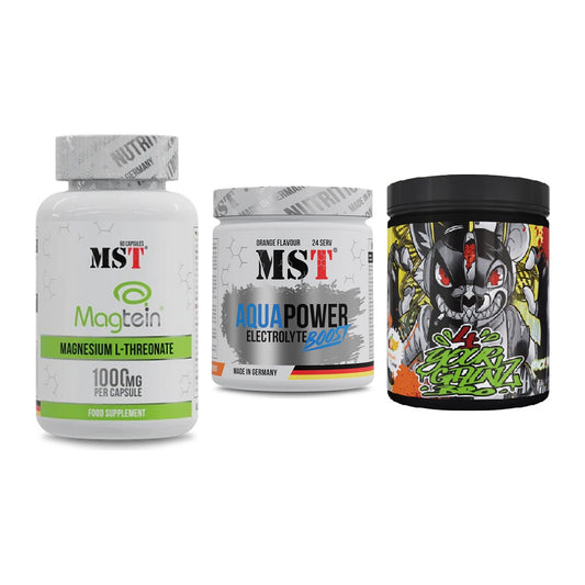Ausdauer-Set: MST Magnesium + MST Aqua Power + BPS-Pharma EAA´s – alle enthaltenen Artikel