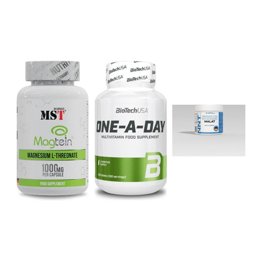 Ausdauer-Set: MST Magnesium + BioTech One A + NNT Citrullin – alle enthaltenen Artikel