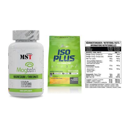 Ausdauer-Set: MST Magnesium + Olimp Iso Plus + MST BCAA Zero – alle enthaltenen Artikel