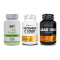Ausdauer-Set: MST Magnesium + BioTech Vitamin + BioTech AAKG – alle enthaltenen Artikel