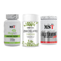 Ausdauer-Set: MST Magnesium + Sinob Zink + MST Glutamine – alle enthaltenen Artikel