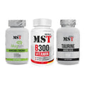 Ausdauer-Set: MST Magnesium + MST B300 B-Compl + MST Taurine – alle enthaltenen Artikel