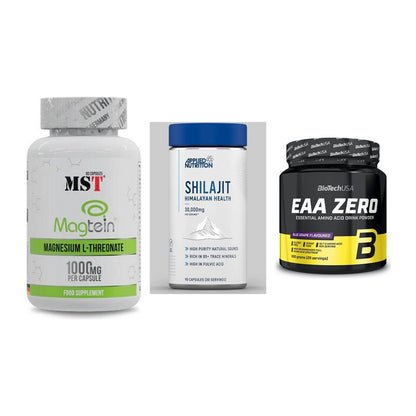 Ausdauer-Set: MST Magnesium + Applied Nutritio + BioTech EAA Zero – alle enthaltenen Artikel