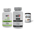 Ausdauer-Set: MST Magnesium + MST Iron Bisglyc + NNT EAA – alle enthaltenen Artikel
