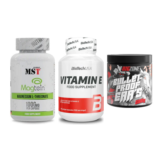 Ausdauer-Set: MST Magnesium + BioTech Vitamin + Big Zone Bulletp – alle enthaltenen Artikel