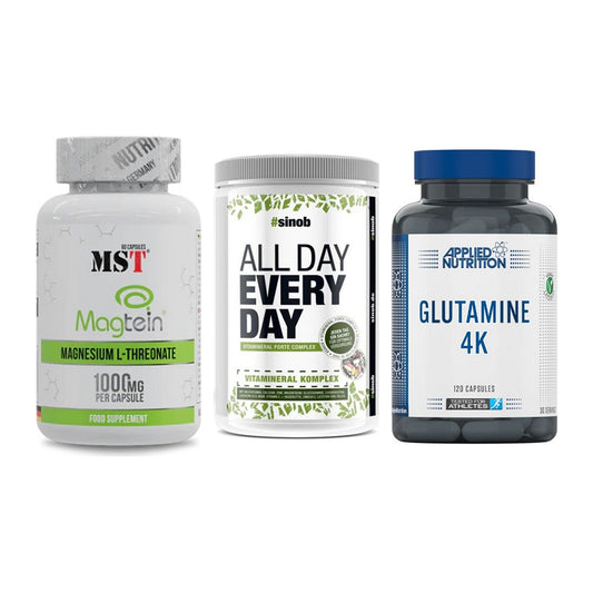 Ausdauer-Set: MST Magnesium + Sinob All Day + Applied Nutritio – alle enthaltenen Artikel