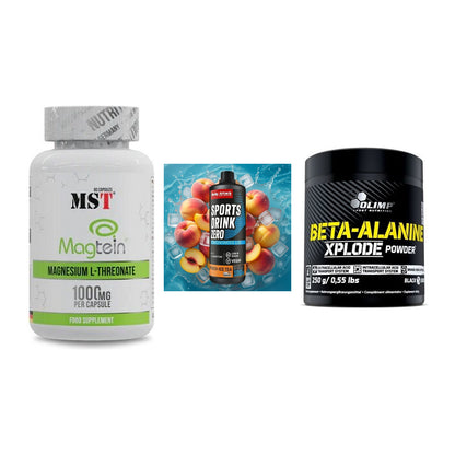 Ausdauer-Set: MST Magnesium + Body Attack + Olimp Beta-Alani – alle enthaltenen Artikel