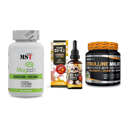 Ausdauer-Set: MST Magnesium + ProFuel VITAMIN + BioTech Citrulli – alle enthaltenen Artikel