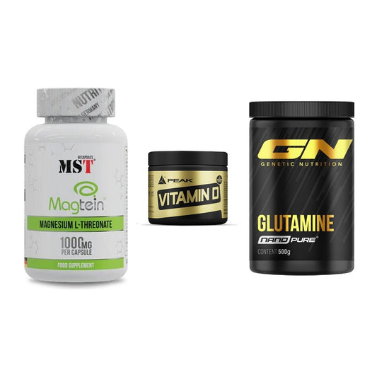 Ausdauer-Set: MST Magnesium + Peak Vitamin D + GN Nano Pure – alle enthaltenen Artikel