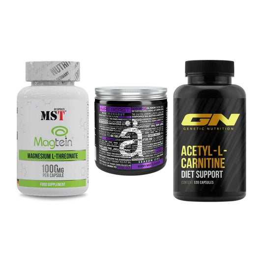 Ausdauer-Set: MST Magnesium + Nanosupps Hype + GN Acetyl – alle enthaltenen Artikel