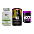 Ausdauer-Set: MST Magnesium + Universal Animal + Scitec Mega EAA – alle enthaltenen Artikel