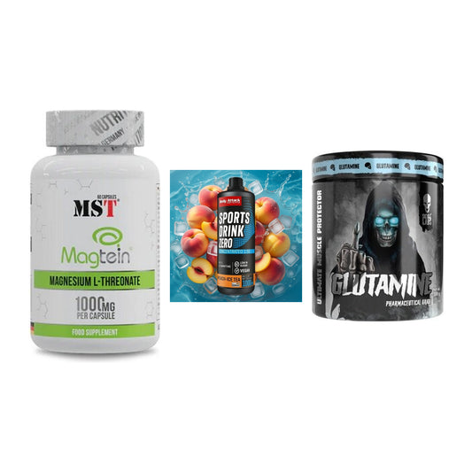 Ausdauer-Set: MST Magnesium + Body Attack + Skull Labs – alle enthaltenen Artikel