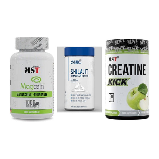 Ausdauer-Set: MST Magnesium + Applied Nutritio + MST Creatine – alle enthaltenen Artikel
