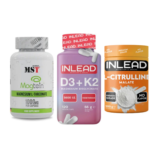 Ausdauer-Set: MST Magnesium + INLEAD Vitamin + INLEAD L-Citrull – alle enthaltenen Artikel