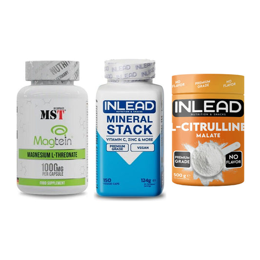 Ausdauer-Set: MST Magnesium + INLEAD Mineral + INLEAD L-Citrull – alle enthaltenen Artikel