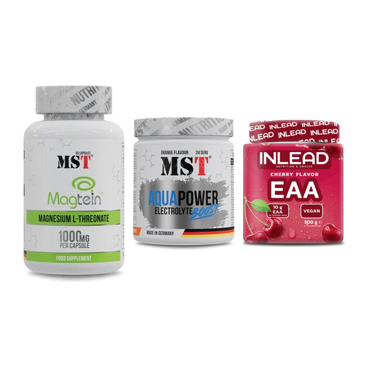Ausdauer-Set: MST Magnesium + MST Aqua Power + INLEAD EAA – alle enthaltenen Artikel