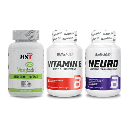 Ausdauer-Set: MST Magnesium + BioTech Vitamin + BioTech Neuro – alle enthaltenen Artikel