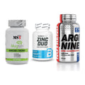Ausdauer-Set: MST Magnesium + BioTech Zinc Duo + Nutrend Arginine – alle enthaltenen Artikel