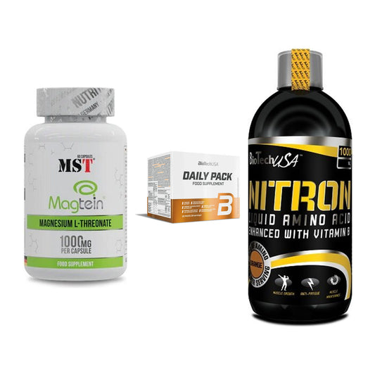 Ausdauer-Set: MST Magnesium + BioTech Daily + BioTech Liquid – alle enthaltenen Artikel