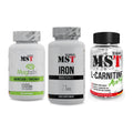 Ausdauer-Set: MST Magnesium + MST Iron Bisglyc + MST L-Carnitine – alle enthaltenen Artikel
