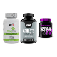 Ausdauer-Set: MST Magnesium + ESN Athlete + Scitec BCAA 6400