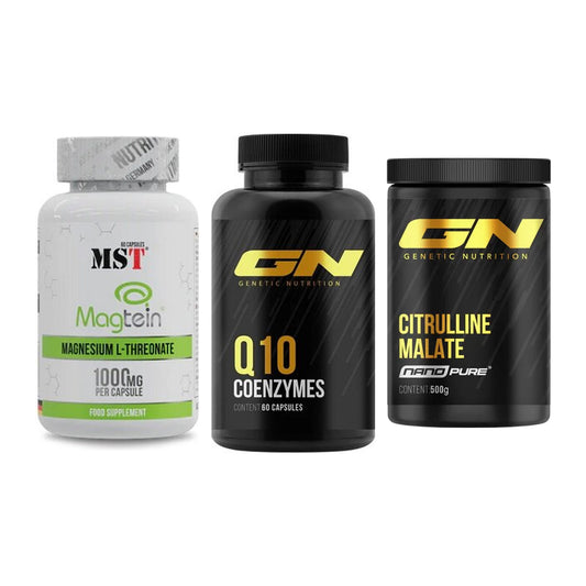 Ausdauer-Set: MST Magnesium + GN Q10 Health + GN Citrulline – alle enthaltenen Artikel