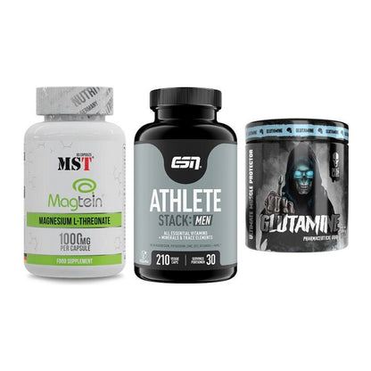 Ausdauer-Set: MST Magnesium + ESN Athlete + Skull Labs – alle enthaltenen Artikel