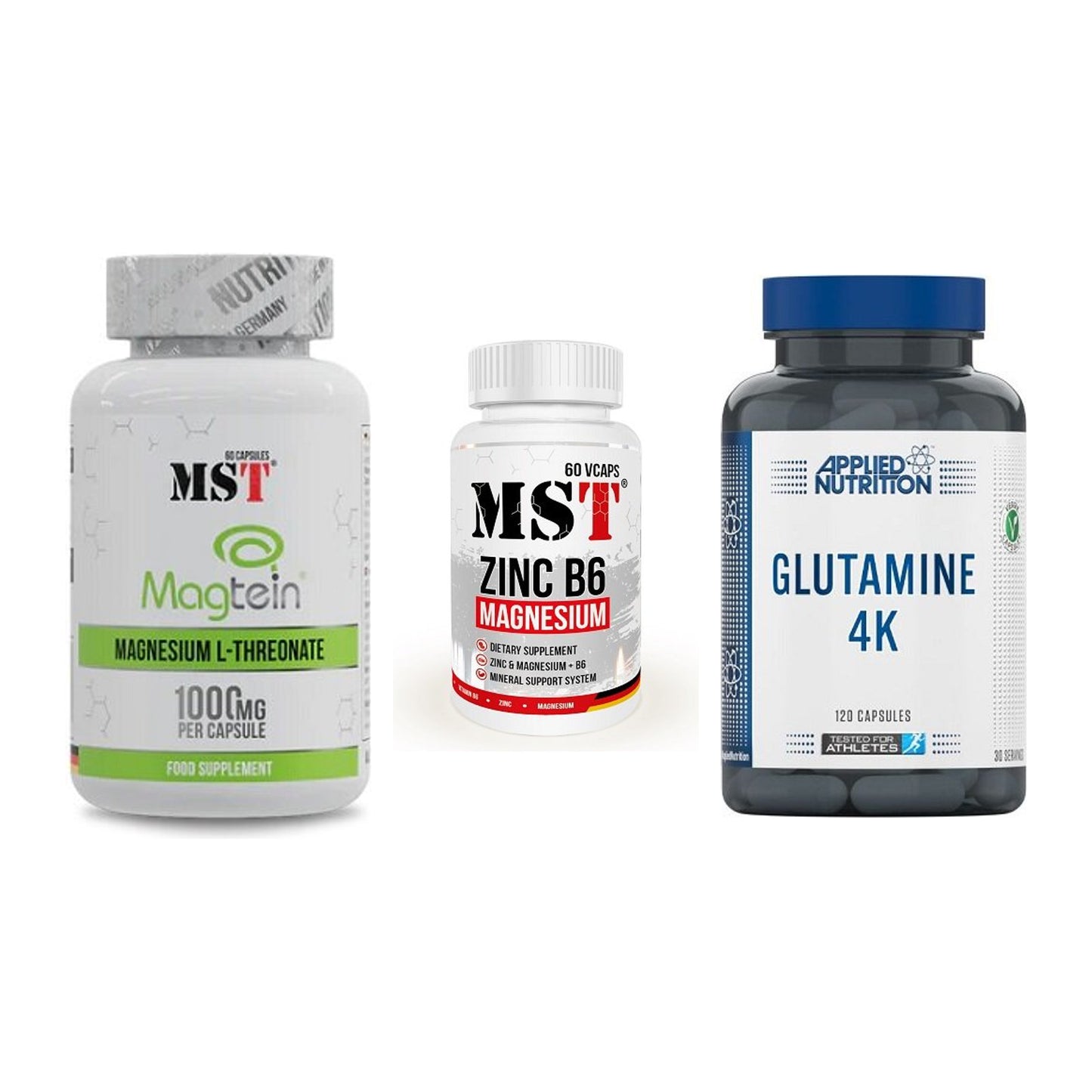 Ausdauer-Set: MST Magnesium + MST Zinc + Applied Nutritio – alle enthaltenen Artikel
