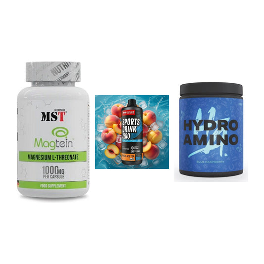 Ausdauer-Set: MST Magnesium + Body Attack + Nanosupps Hydro – alle enthaltenen Artikel