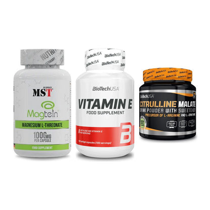 Ausdauer-Set: MST Magnesium + BioTech Vitamin + BioTech Citrulli – alle enthaltenen Artikel