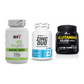 Ausdauer-Set: MST Magnesium + BioTech Zinc Duo + Olimp L-Glutamin – alle enthaltenen Artikel