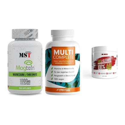 Ausdauer-Set: MST Magnesium + ProFuel MULTI + BPS-Pharma This – alle enthaltenen Artikel