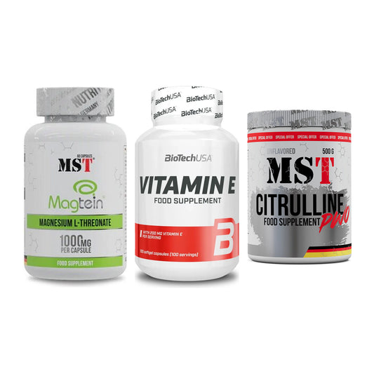 Ausdauer-Set: MST Magnesium + BioTech Vitamin + MST Citrulline – alle enthaltenen Artikel