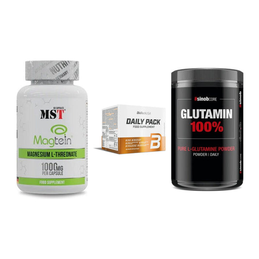Ausdauer-Set: MST Magnesium + BioTech Daily + Sinob Core – alle enthaltenen Artikel