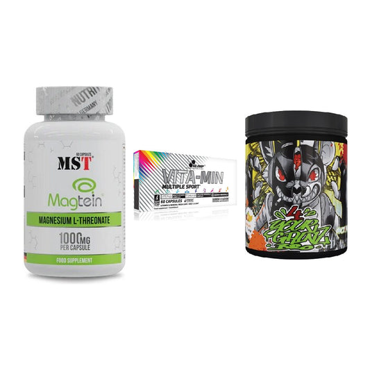 Ausdauer-Set: MST Magnesium + Olimp Vita-Min + BPS-Pharma EAA´s – alle enthaltenen Artikel