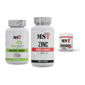 Ausdauer-Set: MST Magnesium + MST Zinc Chelate + MST Arginine RAW – alle enthaltenen Artikel