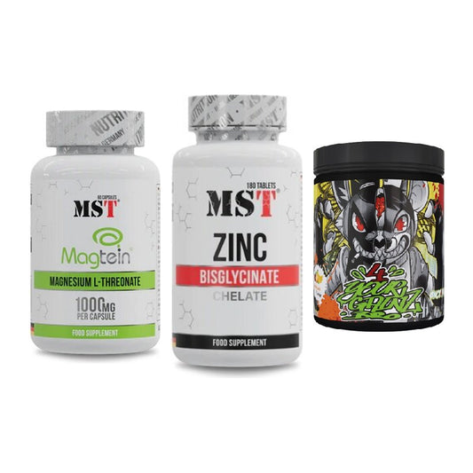 Ausdauer-Set: MST Magnesium + MST Zinc Chelate + BPS-Pharma EAA´s – alle enthaltenen Artikel