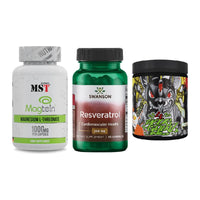 Ausdauer-Set: MST Magnesium + Swanson Resverat + BPS-Pharma EAA´s