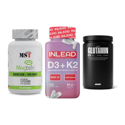 Ausdauer-Set: MST Magnesium + INLEAD Vitamin + Big Zone Glutami – alle enthaltenen Artikel