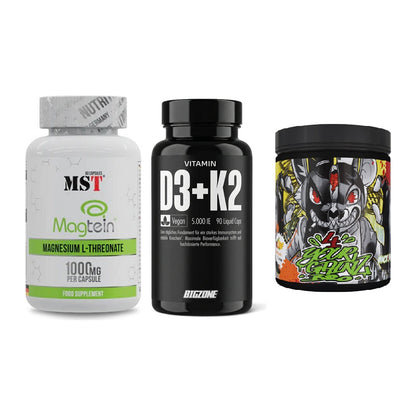 Ausdauer-Set: MST Magnesium + Big Zone Vitamin + BPS-Pharma EAA´s – alle enthaltenen Artikel