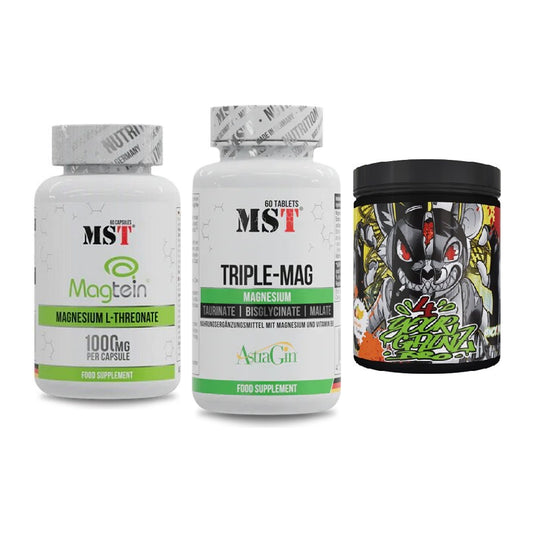 Ausdauer-Set: MST Magnesium + MST Tripple Mag + BPS-Pharma EAA´s – alle enthaltenen Artikel