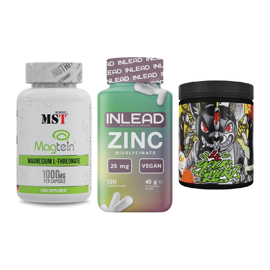 Ausdauer-Set: MST Magnesium + INLEAD Zink + BPS-Pharma EAA´s – alle enthaltenen Artikel