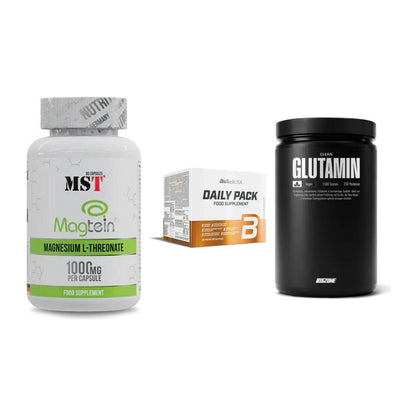 Ausdauer-Set: MST Magnesium + BioTech Daily + Big Zone Glutami – alle enthaltenen Artikel