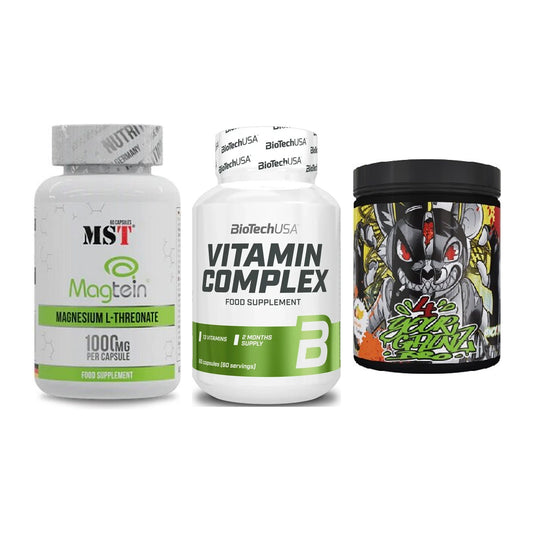 Ausdauer-Set: MST Magnesium + BioTech Vitamin + BPS-Pharma EAA´s – alle enthaltenen Artikel