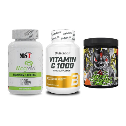 Ausdauer-Set: MST Magnesium + BioTech Vitamin + BPS-Pharma EAA´s – alle enthaltenen Artikel