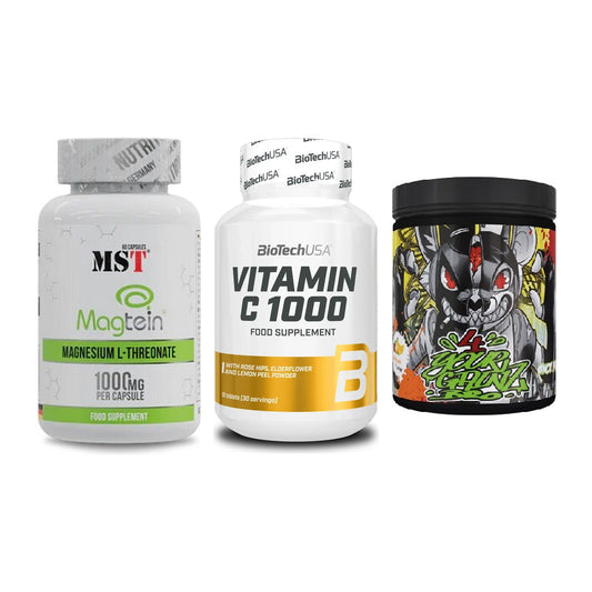 Ausdauer-Set: MST Magnesium + BioTech Vitamin + BPS-Pharma EAA´s – alle enthaltenen Artikel