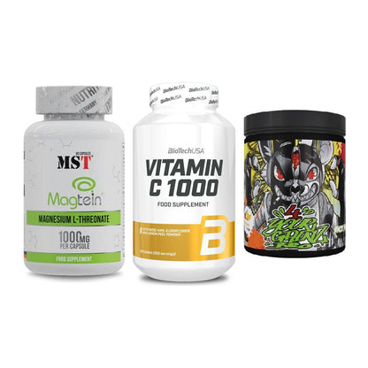 Ausdauer-Set: MST Magnesium + BioTech Vitamin + BPS-Pharma EAA´s – alle enthaltenen Artikel